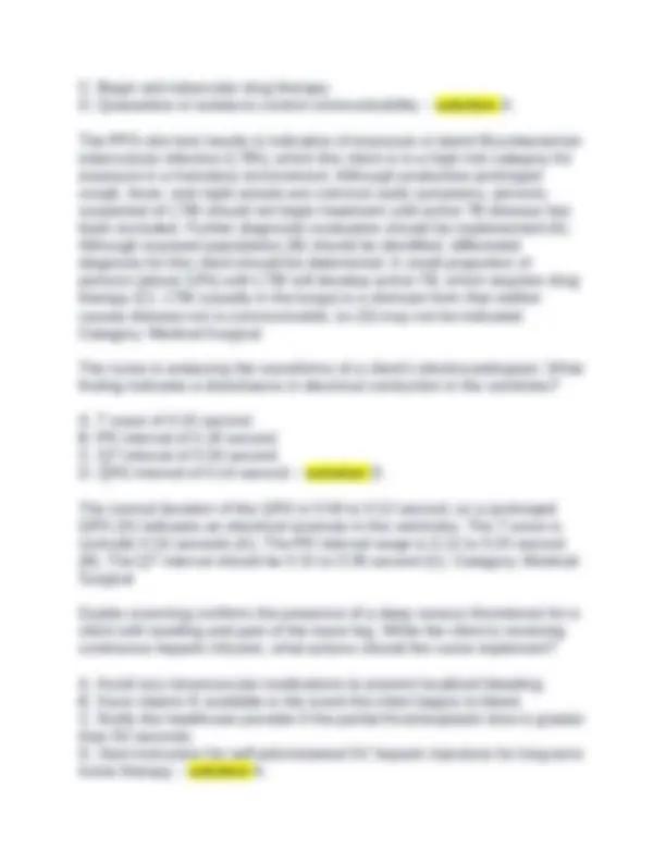 Community Health and Fundamentals Nursing Practice: Multiple Choice ...