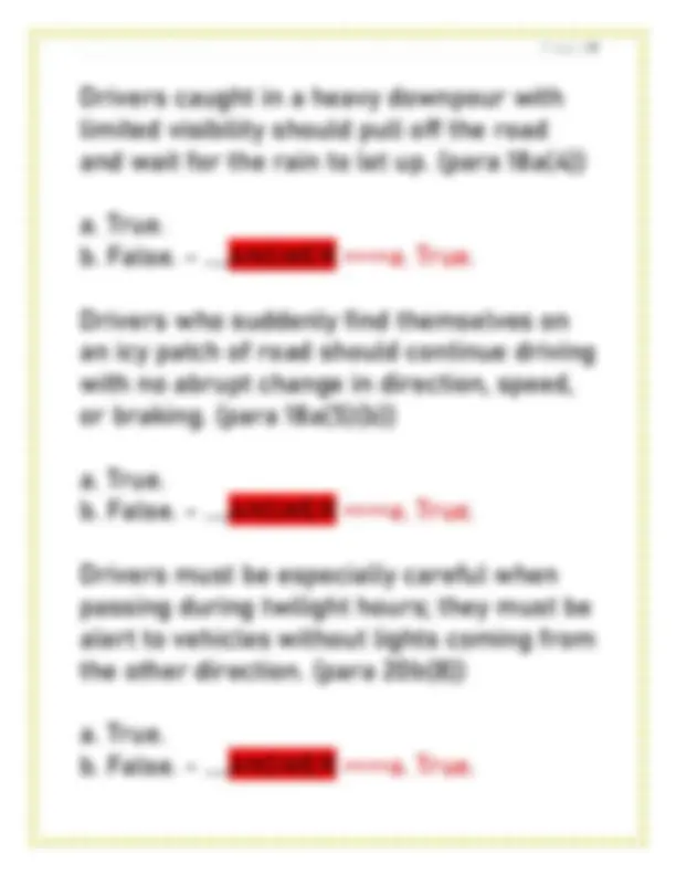 U.S. Forces Drivers Training Program for Europe Final Exam | Exams ...