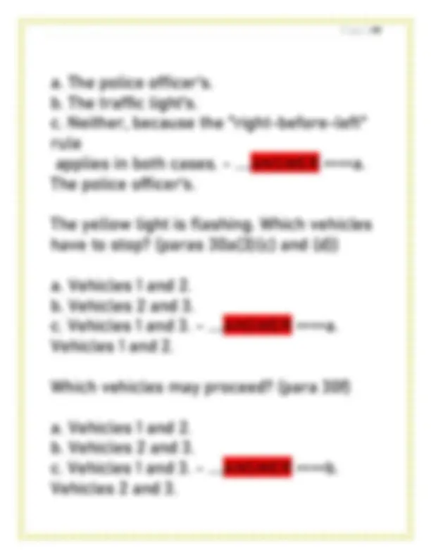 U.S. Forces Drivers Training Program for Europe Final Exam | Exams ...