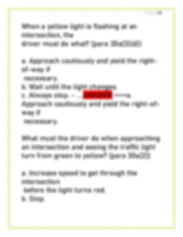 U.S. Forces Drivers Training Program for Europe Final Exam | Exams ...