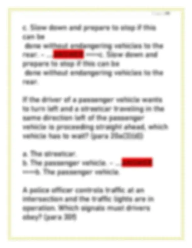 U.S. Forces Drivers Training Program for Europe Final Exam | Exams ...