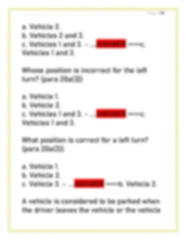 U.S. Forces Drivers Training Program for Europe Final Exam | Exams ...