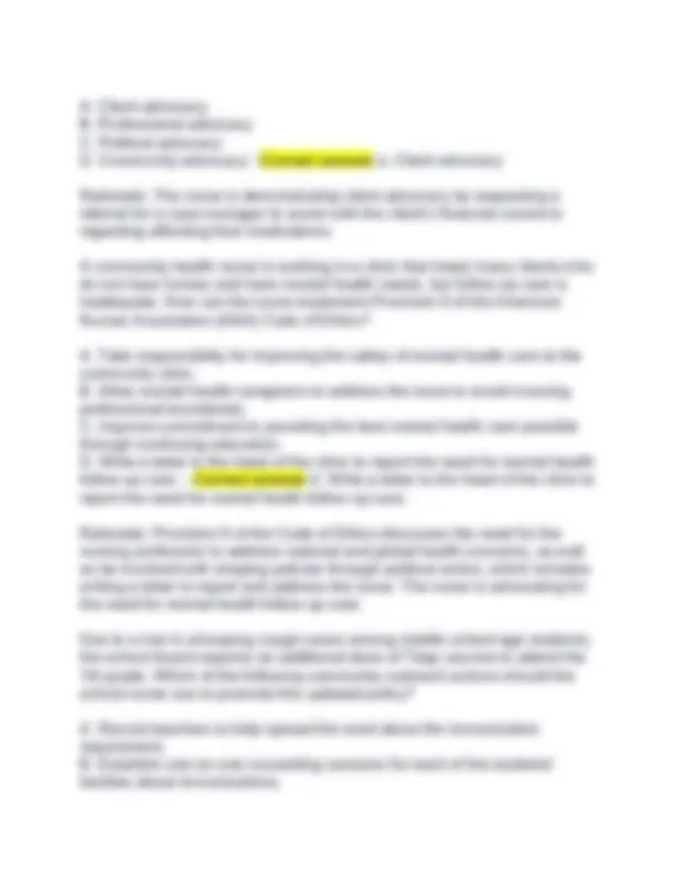 Principles of Community & Public Health Nursing: MCQs with Answers ...