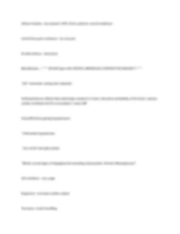 Nursing Exit Exam 2024/2025 Questions And Answers | Exams Nursing | Docsity