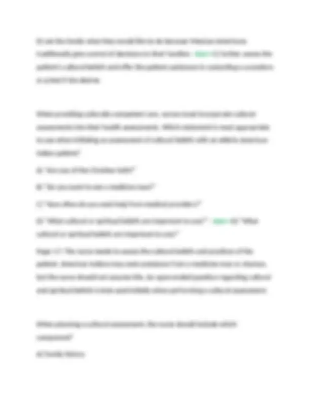 Health Assessment Exam 1 Practice Problems (Solutions) - Spring 2024 ...