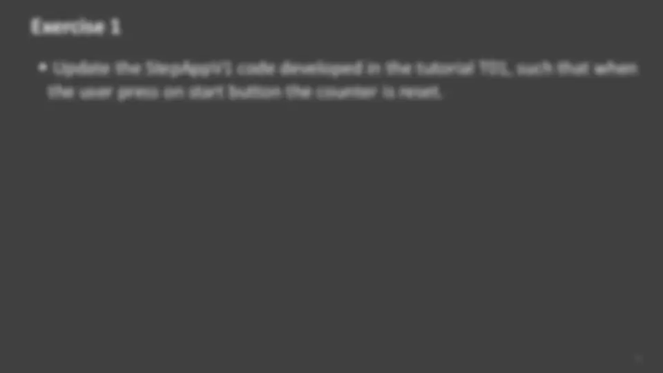 Mobile and Wearable Computing Assignment 01: StepAppV1 and Android ...