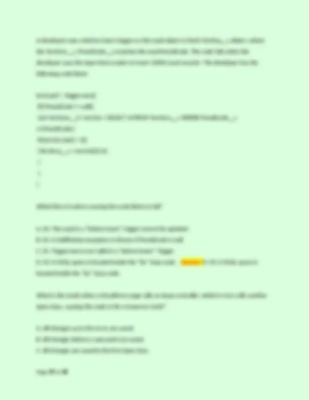 Salesforce Platform Developer 1 Exam Questions and Answers | Exams ...