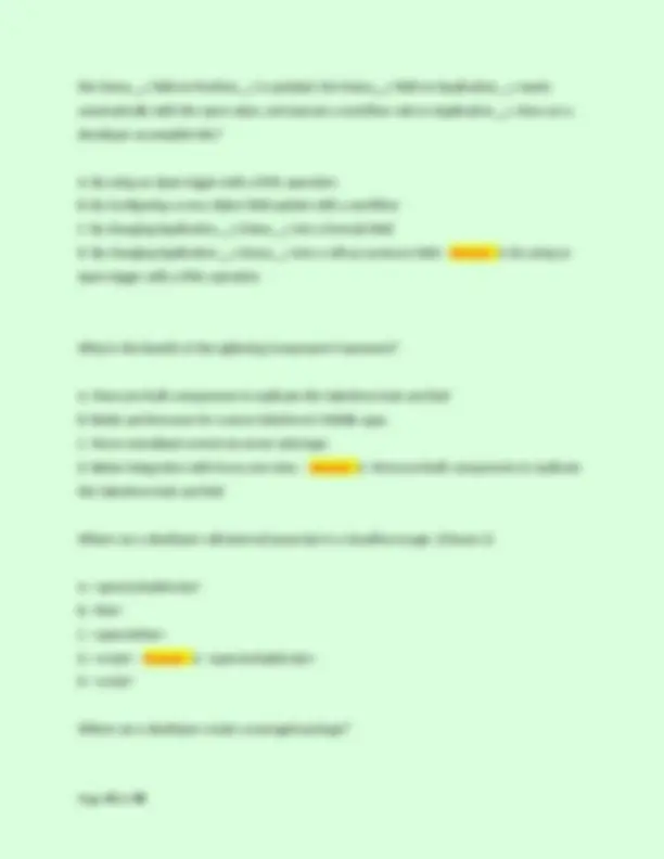 Salesforce Platform Developer 1 Exam Questions and Answers | Exams ...