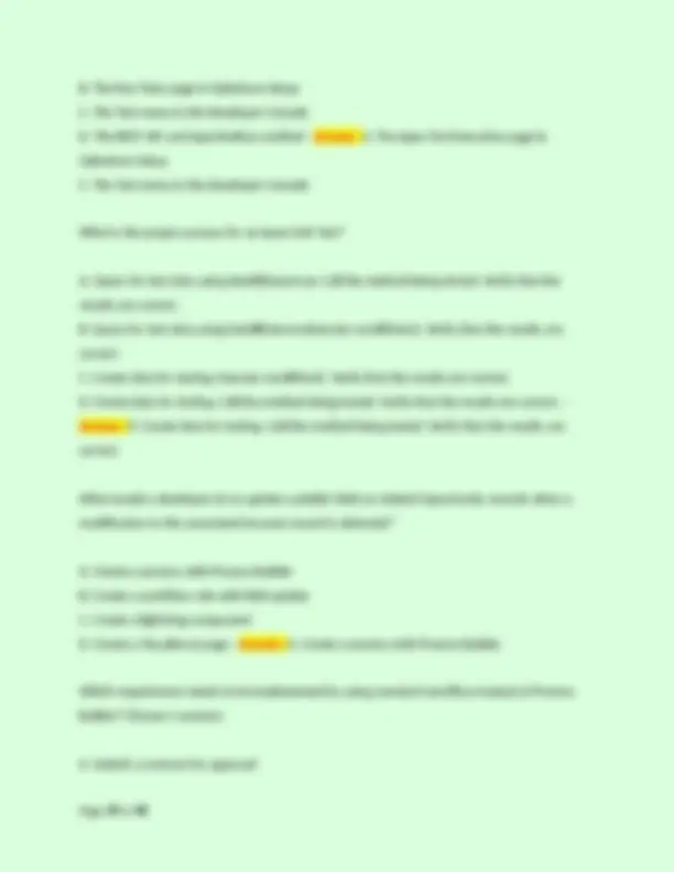 Salesforce Platform Developer 1 Exam Questions and Answers | Exams ...