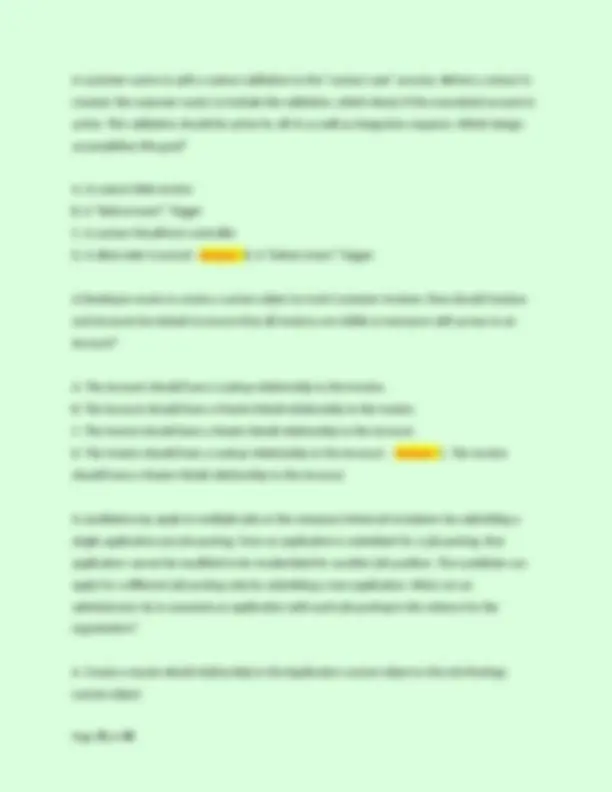 Salesforce Platform Developer 1 Exam Questions and Answers | Exams ...