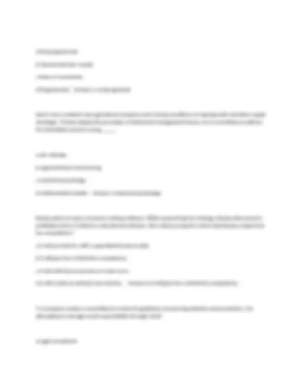 MAN 3025 Exam 1 Questions and Answers | Exams Nursing | Docsity