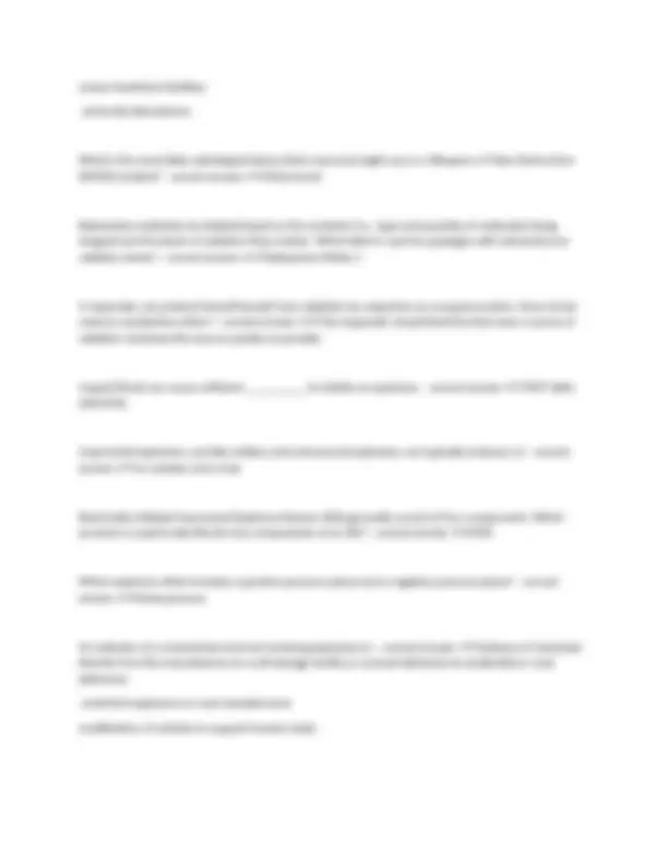 AWR 160 Pretest: Weapons, Hazards, and Explosives | Exams Nursing | Docsity