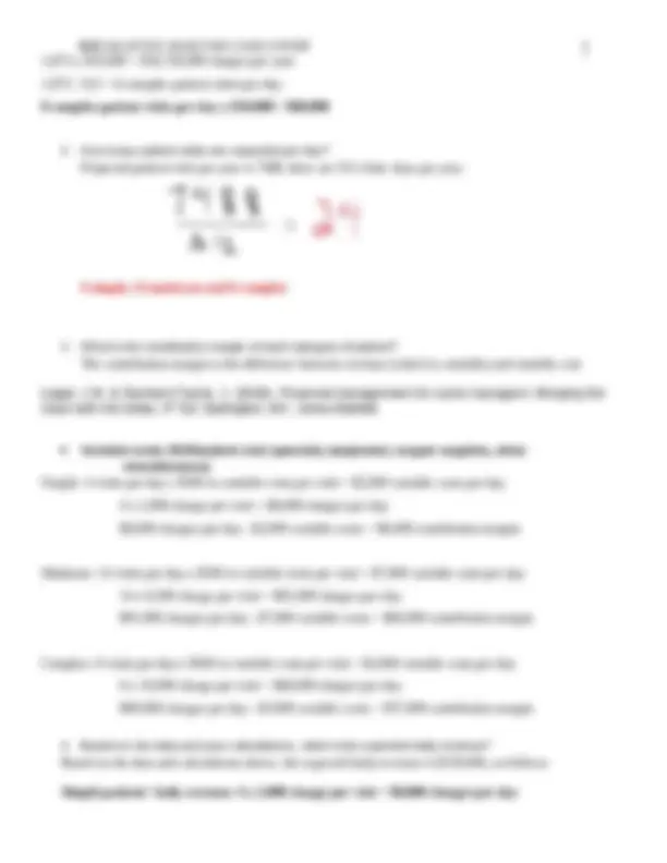 NR 533 Week 5 Assignment; Break-Even Analysis Case Study | Assignments ...