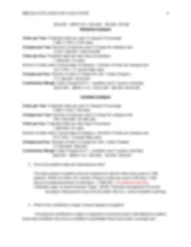 NR 533 Week 5 Assignment; Break-Even Analysis Case Study | Assignments ...