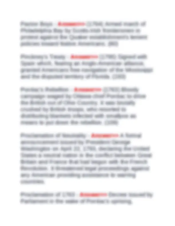 AP US History Period 3 (1754-1800) Exam Review: Events, People, and ...