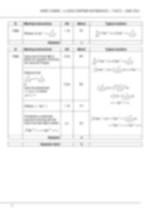 AQA MERGED QUESTION PAPER AND MARK SCHEME A-level FURTHER MATHEMATICS ...
