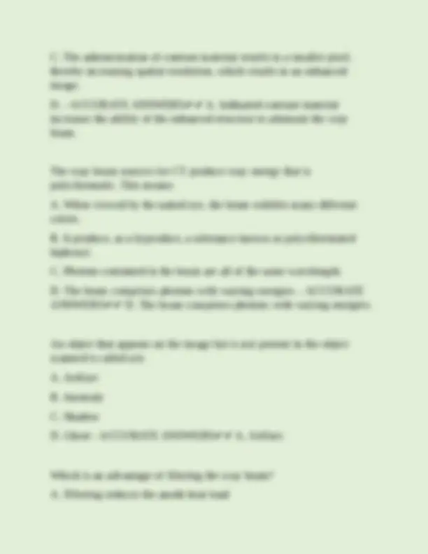 CT Test Exam: Computed Tomography for Technologists | Exams Nursing ...