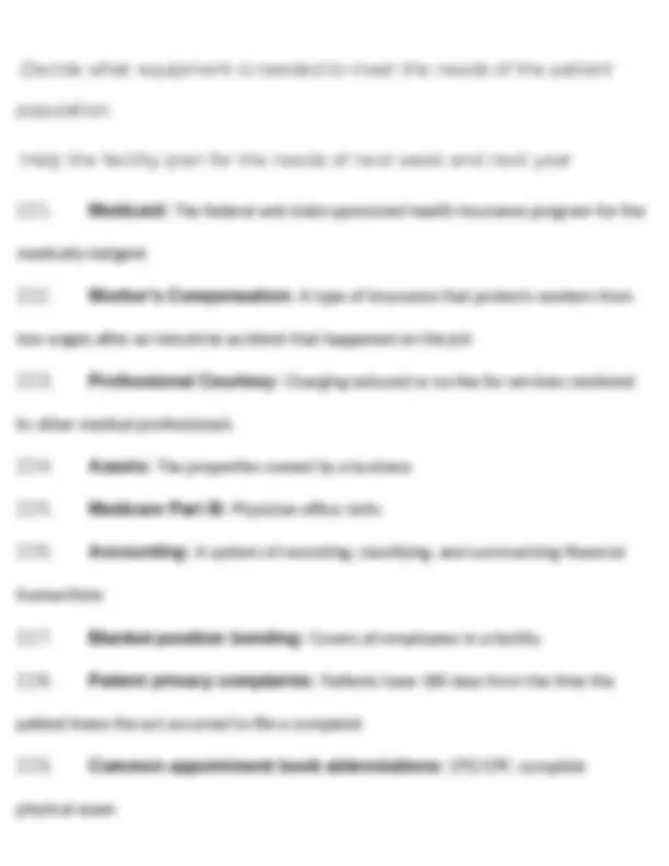 CERTIFIED MEDICAL ADMINISTRATIVE ASSISTANT (CMAA) EXAM /STUDY GUIDE ...
