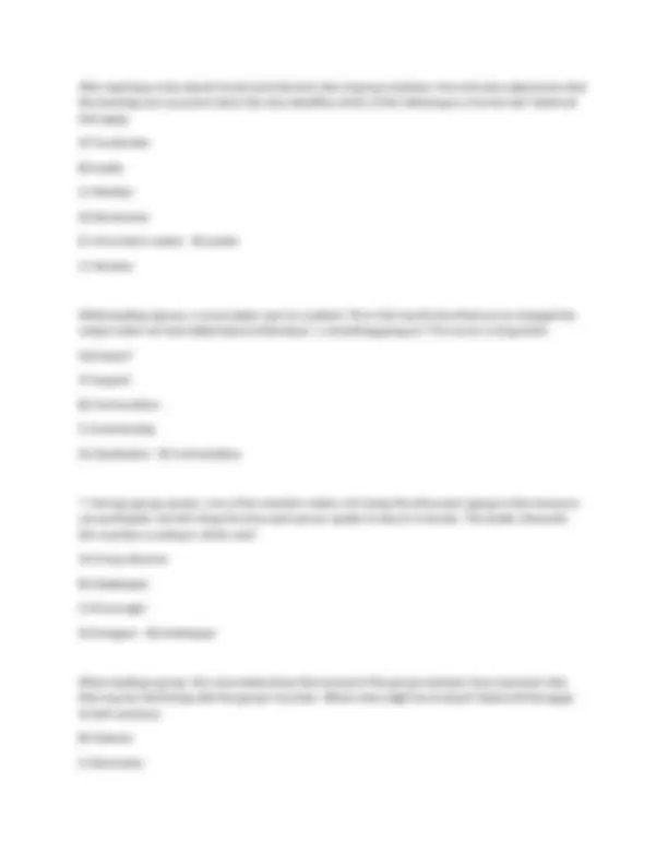 PSYCHIATRIC CHAPTER 13 TEST BANK | Exams Advanced Education | Docsity