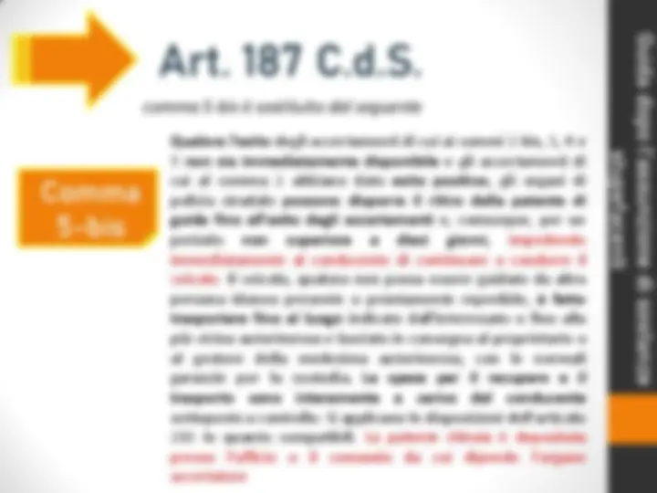 MODIFICHE RIGUARDANTI IL CODICE DELLA STRADA 2024/2025 | Slide di ...