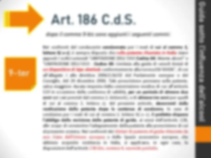 MODIFICHE RIGUARDANTI IL CODICE DELLA STRADA 2024/2025 | Slide di ...