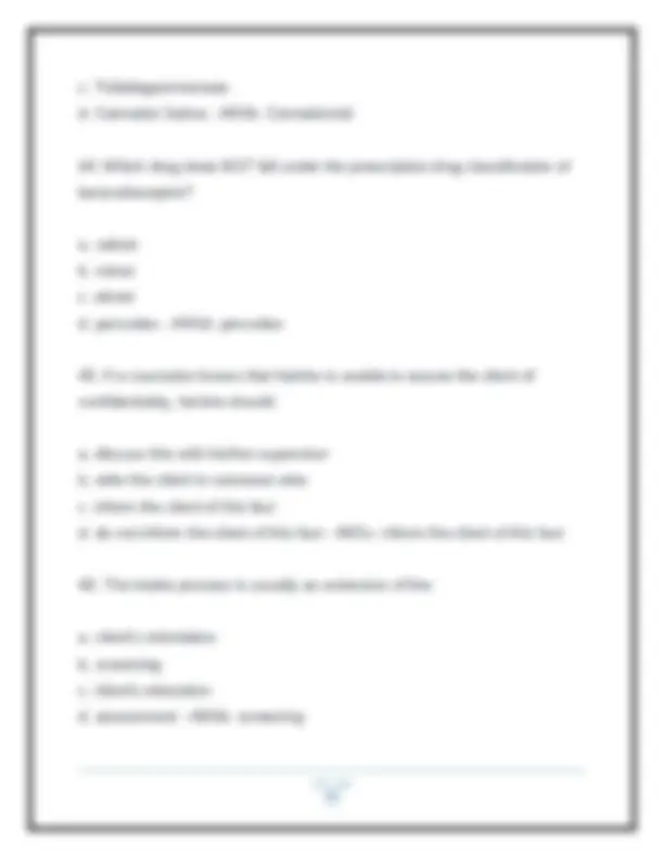 CADC Exam (practice test) 2024-2025. Real Exam Questions & Answers ...