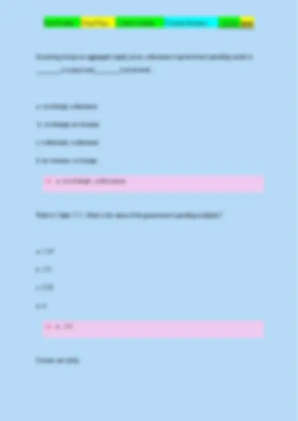 ECON 201 Final Exam Questions and Answers 2025 | Exams Economics | Docsity