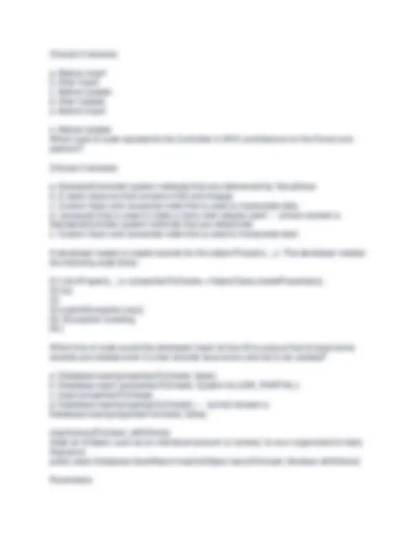 Salesforce Platform Developer 1 Exam Questions and Answers | Exams ...