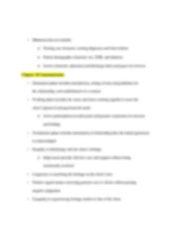 Nursing Exam 3 Point Notes 2024: Key Concepts | Exams Nursing | Docsity