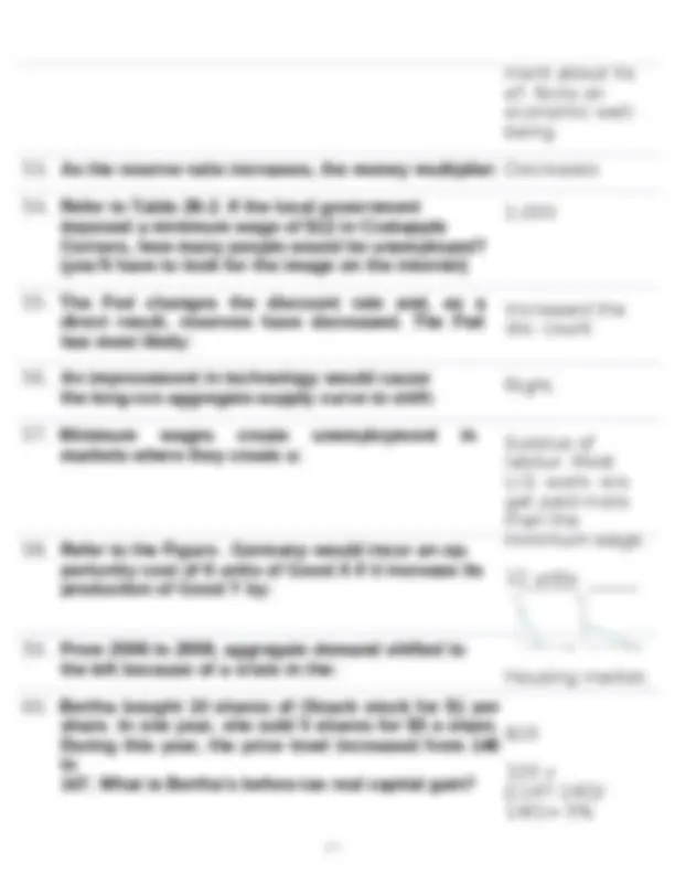 ASU ECN 211 Final Exam Review: Questions and Answers | Exams Nursing ...
