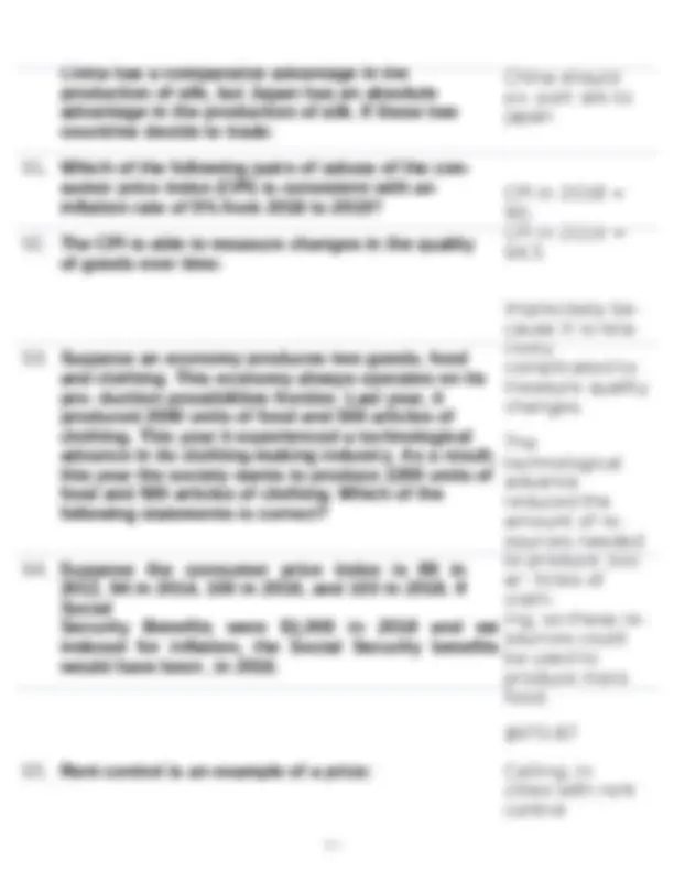 ASU ECN 211 Final Exam Review: Questions and Answers | Exams Nursing ...