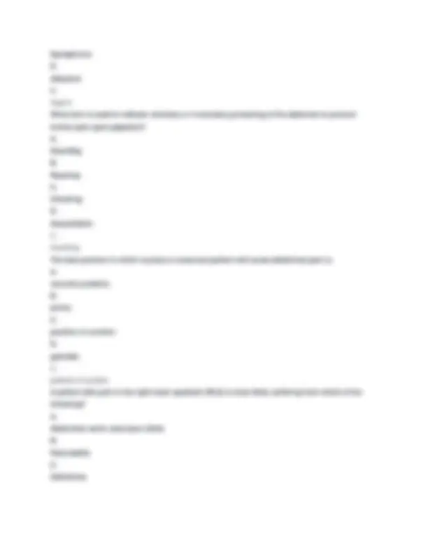 68W MOD 4 Dennis Guide-2: Questions and Answers on Emergency Medical ...