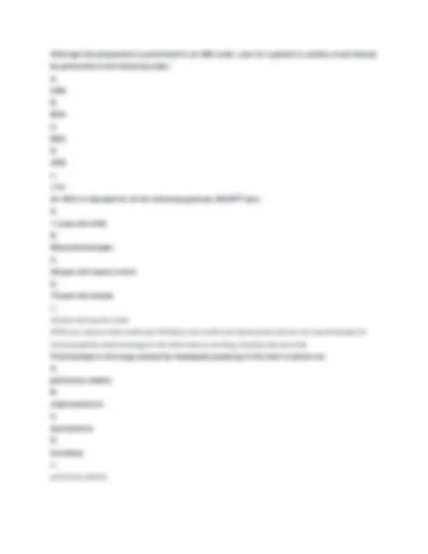 68W MOD 4 Dennis Guide-2: Questions and Answers on Emergency Medical ...