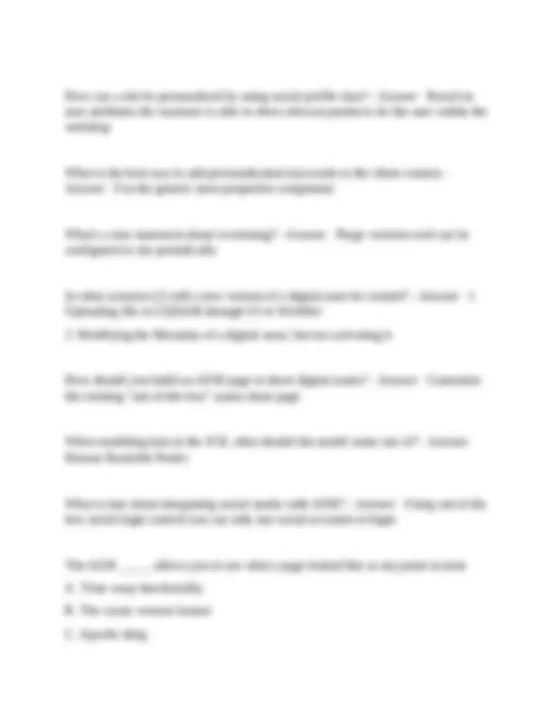 AEM Business Practitioner Questions and Answers Exams Business