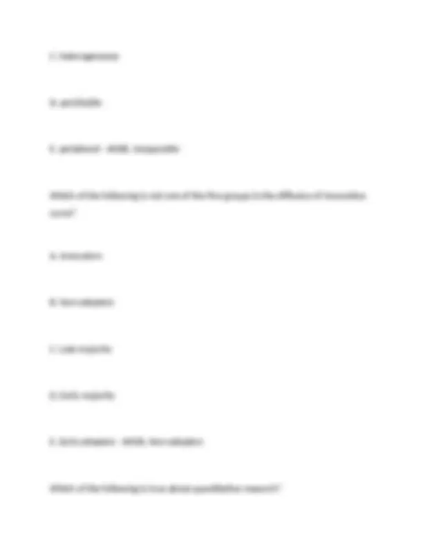 MKT 300 Exam 3 Practice Questions and Answers: Marketing Principles and ...