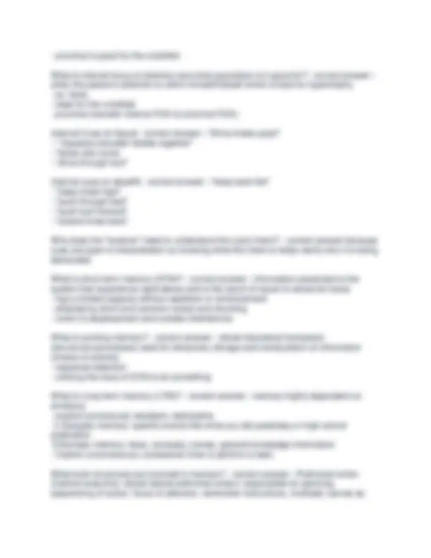 Motor Control Final Exam with Correct Answers | Exams Advanced ...