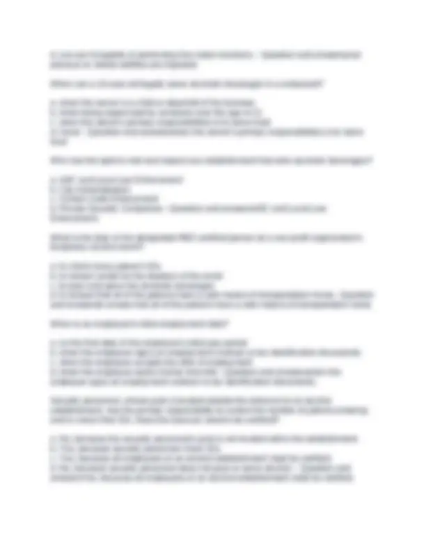 Abc Rbs Server ABC RBS Exam: Alcohol Server Training Questions and Answers | Exams ...