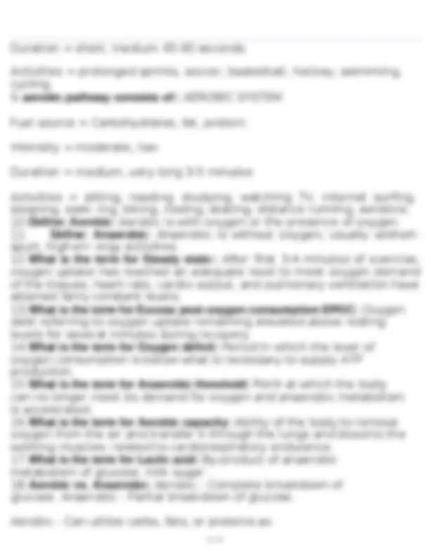 AFAA Primary Group Exercise Certification Study Guide: Key Concepts and ...