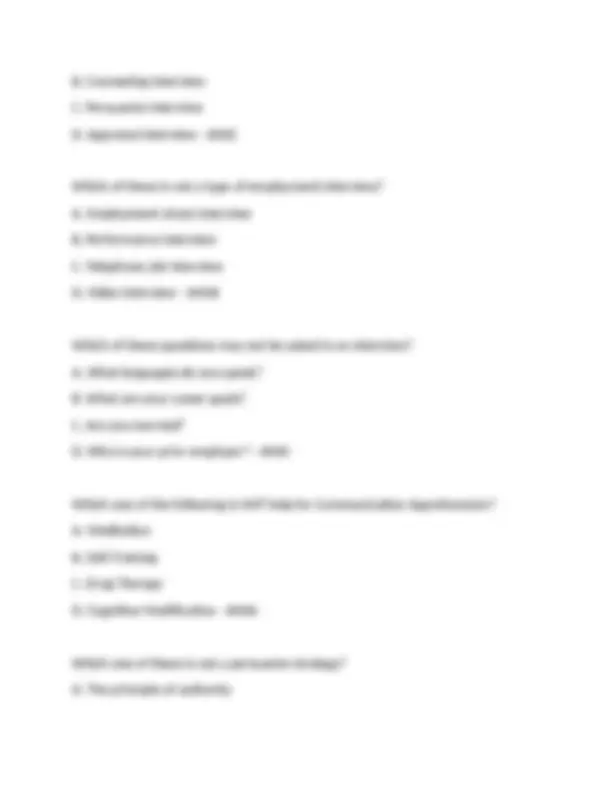 COM 100 Final Exam 2024-2025: Questions and Answers | Exams ...