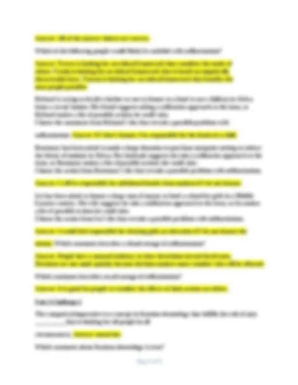 Intro to Ethics - PHIL 200 Unit 3 Questions and Answers | Exams Nursing ...