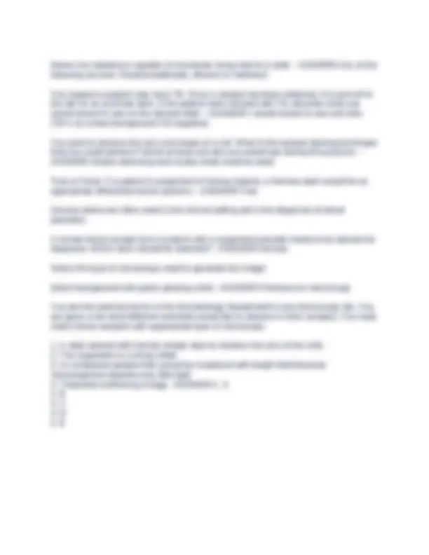 BIOD 171 Module 3 Exam Questions and Answers: Microscopy and Staining ...