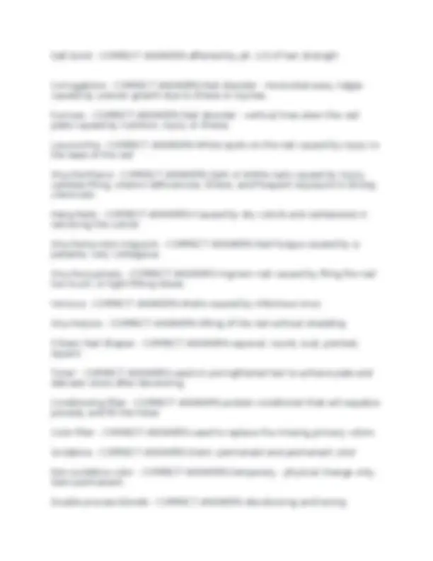 Cosmetology State Board Practice Test: 146 Exam Questions with Correct ...