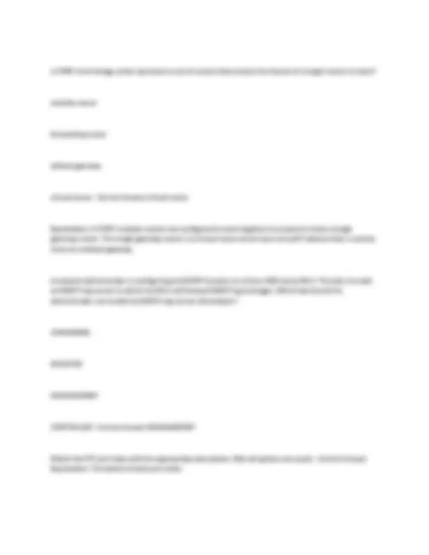 CCNA (200-301) Practice Examination with Correct Answers | Exams ...