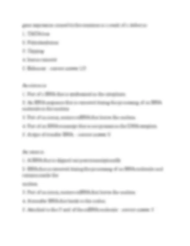 Biol 243 online quiz Exam 2024-2025 Questions And Answers | Exams ...