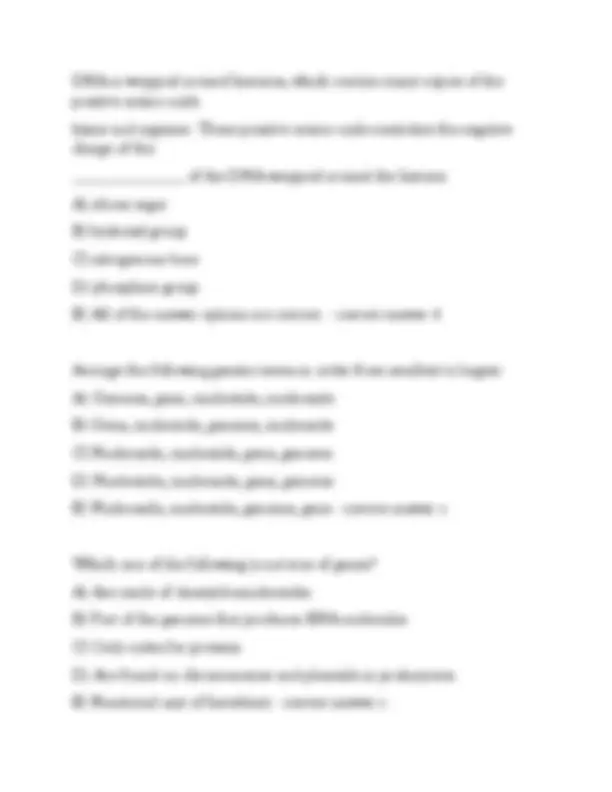 Biol 243 online quiz Exam 2024-2025 Questions And Answers | Exams ...