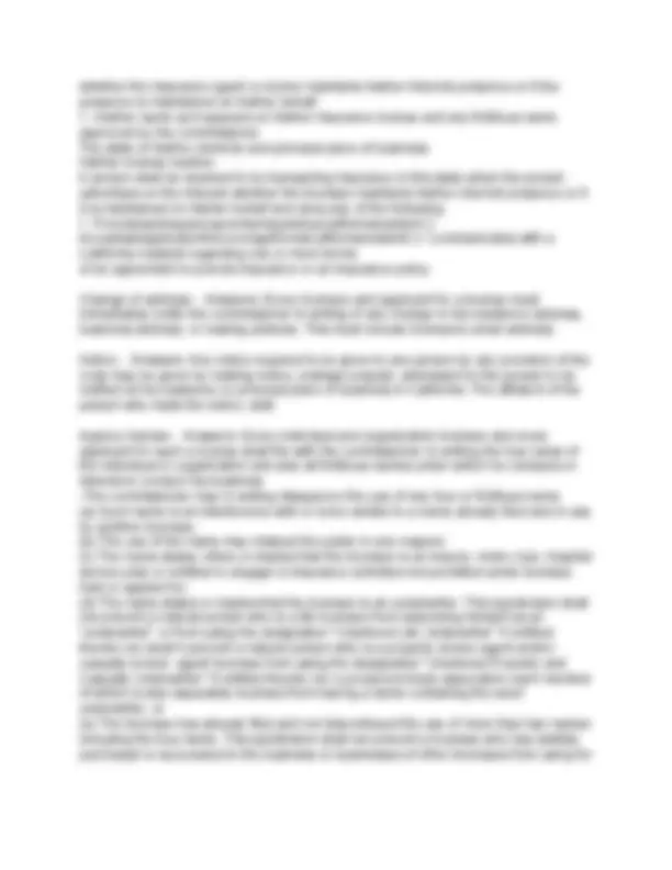 Insurance Codes and Ethics: Practice Test | Exams Social Sciences | Docsity