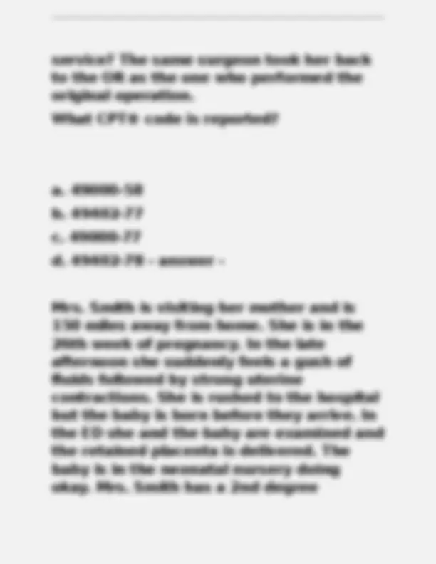 AAPC Final Exam Solutions: Medical Coding Practice Questions | Exams ...