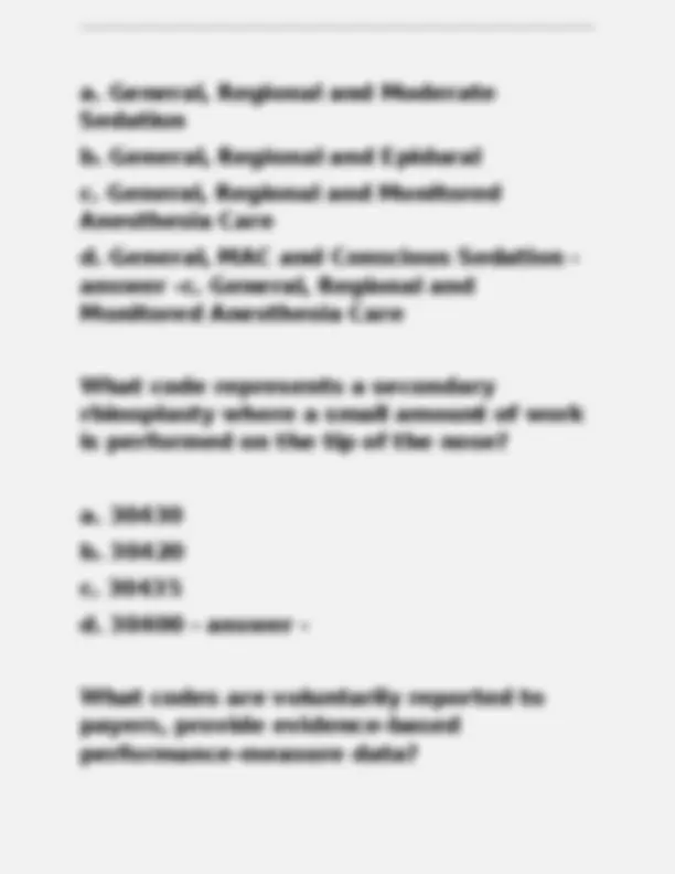 AAPC Final Exam Solutions: Medical Coding Practice Questions | Exams ...