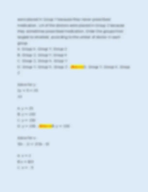 Practice Questions for Standardized Nursing Entrance Exam: Mathematics ...