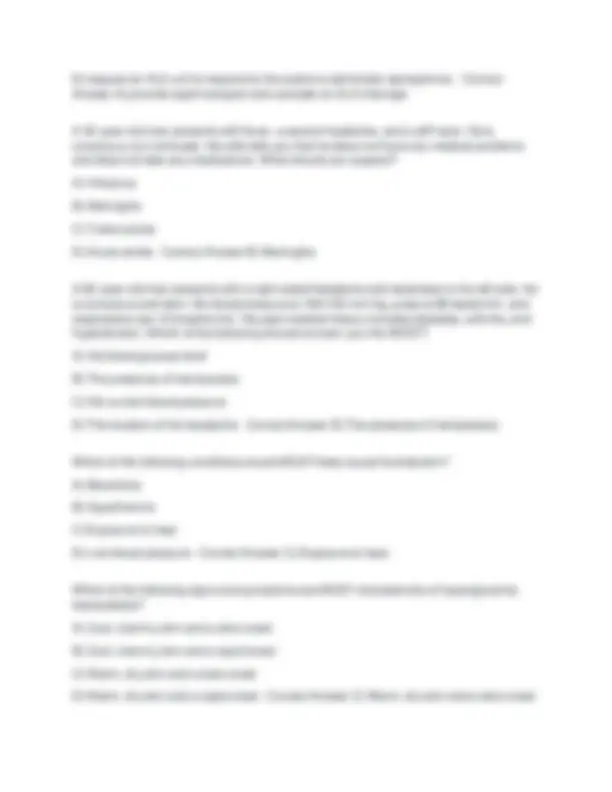 EMT Medical Fisdap Practice Test Exam Questions and Answers | Exams ...